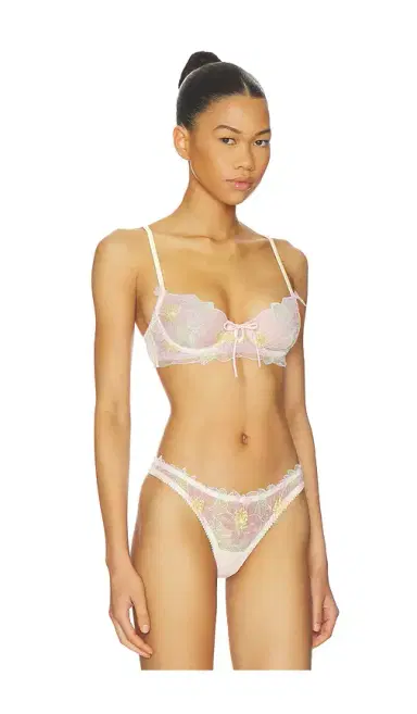 For Love & Lemons Blush Hibiscus Underwire Bra | Thumbnail 2 For Love & Lemons Blush Hibiscus Underwire Bra | Thumbnail 2