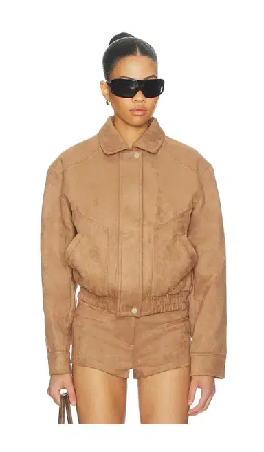 MORE TO COME Graysen Faux Suede Jacket | Thumbnail 2