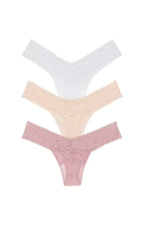 Signature Lace Low Rise 3 Packs