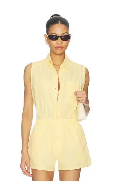 DONNI. The Pop Sleeveless Shirt | Thumbnail 1 DONNI. The Pop Sleeveless Shirt | Thumbnail 1