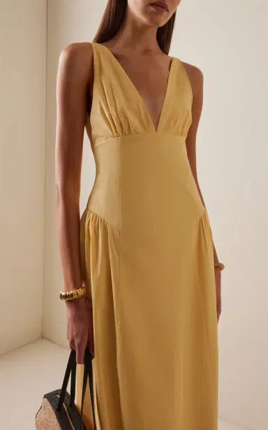 Posse Lindie Cotton Midi Dress | Thumbnail 3