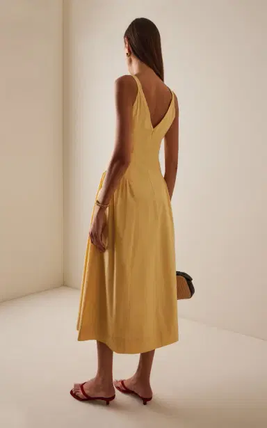 Posse Lindie Cotton Midi Dress | Thumbnail 4
