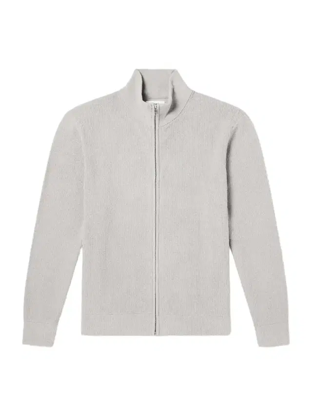 Danny 6429 Ribbed Bouclé Zip-Up Cardigan