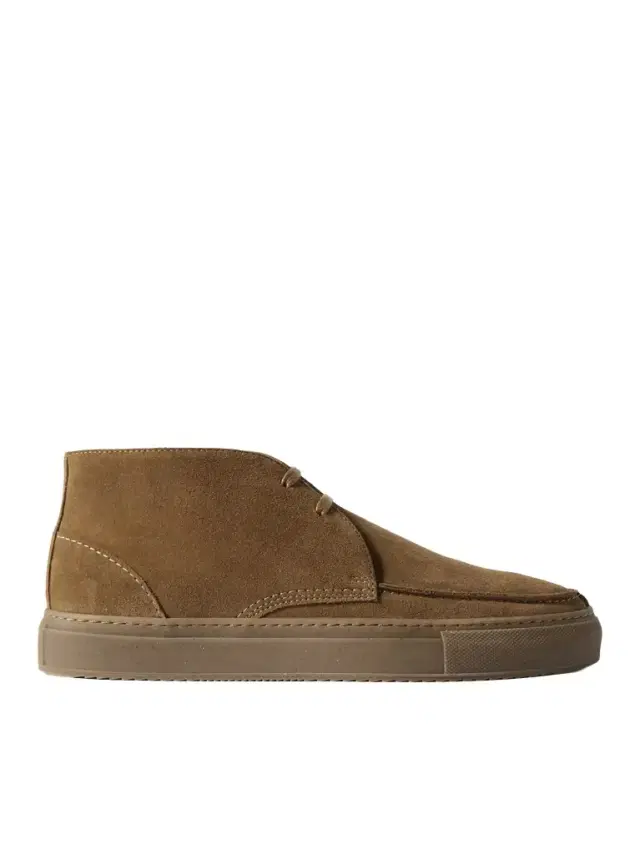 MR P. Larry Split-Toe Regenerated Suede by evolo® Chukka Boots