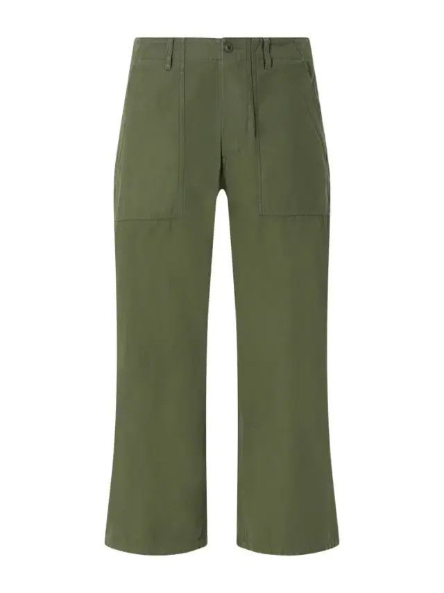 Beams Plus Straight-Leg Cotton Trousers