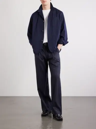 Oliver Spencer Bradwell Cotton Overshirt | Thumbnail 2