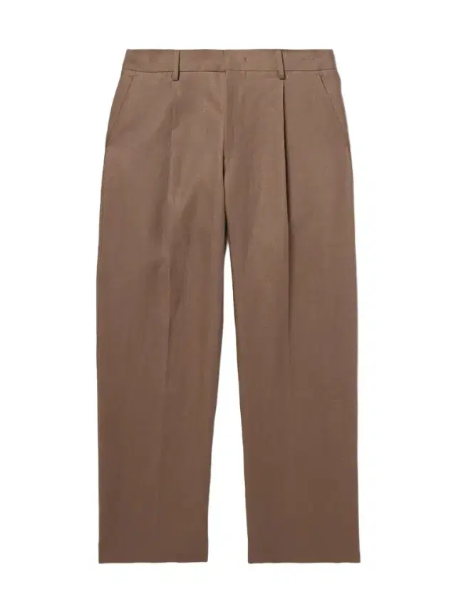 NN07 Kay 1454 Straight-Leg Pleated Linen Trousers