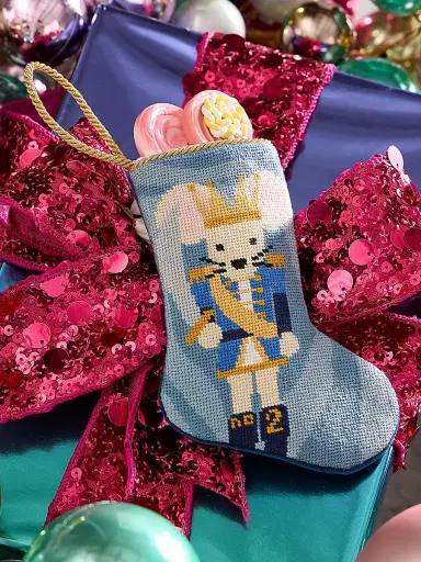 Bauble Stockings x Sainty Nelsen The Mouse King Mini Bauble Stocking | Thumbnail 1
