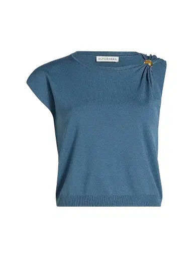 Altuzarra Women's Rinaldi Pinched Top | Thumbnail 1 Altuzarra Women's Rinaldi Pinched Top | Thumbnail 1