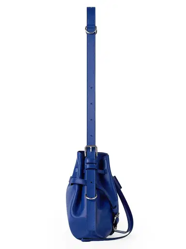 Givenchy Women's Small Voyou Bucket Bag in Shiny Leather - Cobalt Blue | Thumbnail 2 Givenchy Women's Small Voyou Bucket Bag in Shiny Leather - Cobalt Blue | Thumbnail 2