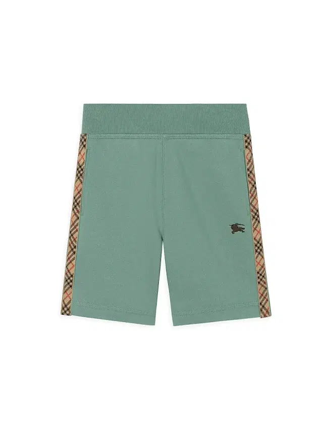 Little Boy's & Boy's Check-Trimmed Shorts - Gulf