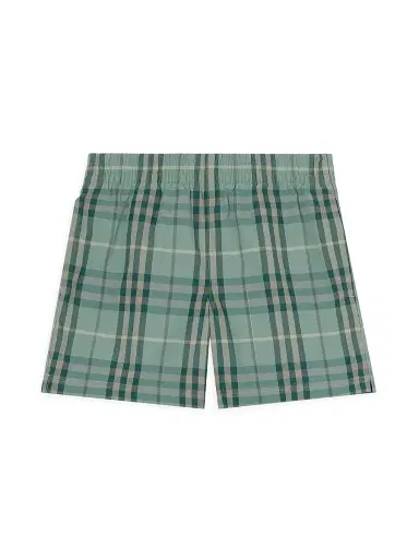 Burberry Little Boy's & Boy's Check Nylon Shorts - Gulf - Size 8 | Thumbnail 1