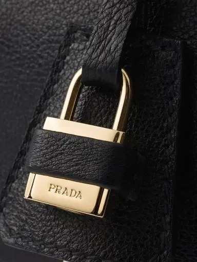 Prada Women's Leather Top Handle Bag - Black | Thumbnail 7 Prada Women's Leather Top Handle Bag - Black | Thumbnail 7
