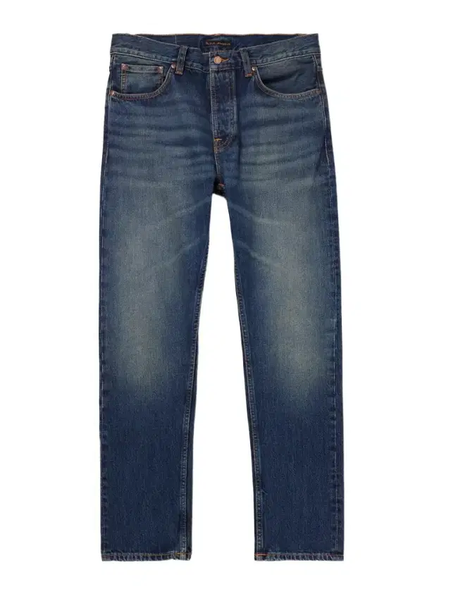 Nudie Jeans Steady Eddie II Slim-Fit Straight-Leg Organic Jeans