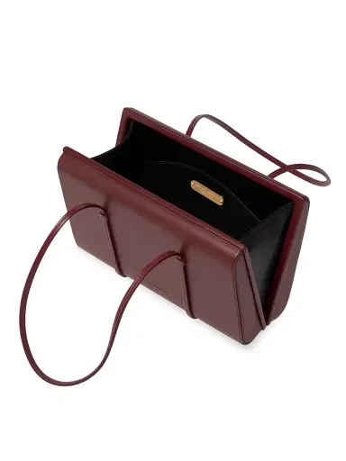 Carolina Herrera Women's Luci Leather Shoulder Bag | Thumbnail 3 Carolina Herrera Women's Luci Leather Shoulder Bag | Thumbnail 3