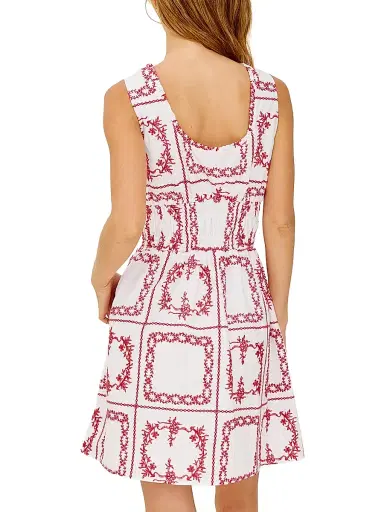 RAILS Women's Cosette Embroidered Cotton Mini Dress | Thumbnail 4