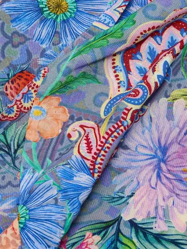 Johnny Was Women's Lilliana Print Side Tie Pareo - Lilliana - Size Large | Thumbnail 6 Johnny Was Women's Lilliana Print Side Tie Pareo - Lilliana - Size Large | Thumbnail 6
