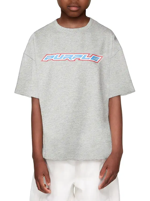 Little Boy's & Boy's Racer Logo T-Shirt - Grey