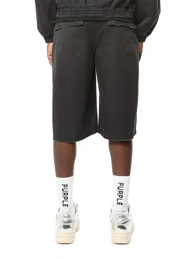 Purple Brand Men's Big Cargo Shorts | Thumbnail 2 Purple Brand Men's Big Cargo Shorts | Thumbnail 2
