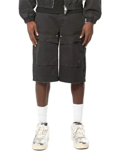 Purple Brand Men's Big Cargo Shorts | Thumbnail 1 Purple Brand Men's Big Cargo Shorts | Thumbnail 1