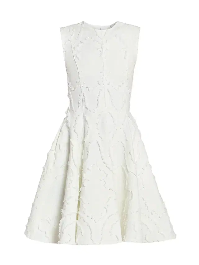 Erdem Women's Textured Denim Fit & Flare Minidress -