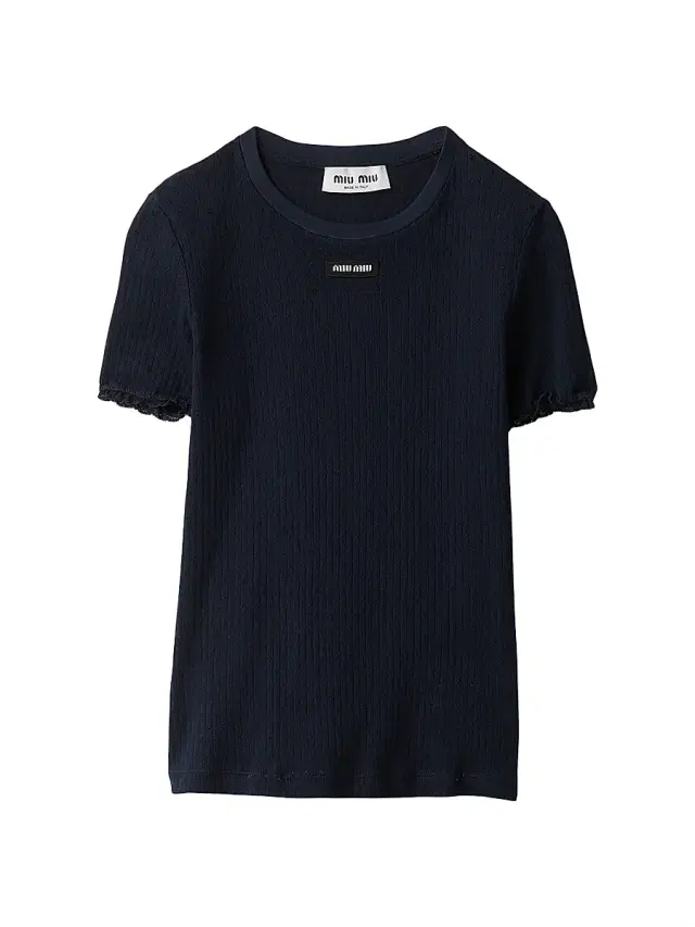 Women's Garment-Dyed Cotton Top - Blue