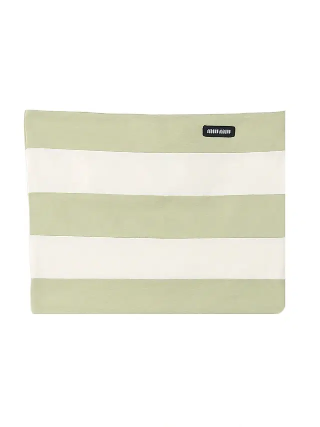 Women's Striped Jersey Top - Green Multi