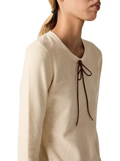 Miu Miu Women's Cotton T-Shirt | Thumbnail 4