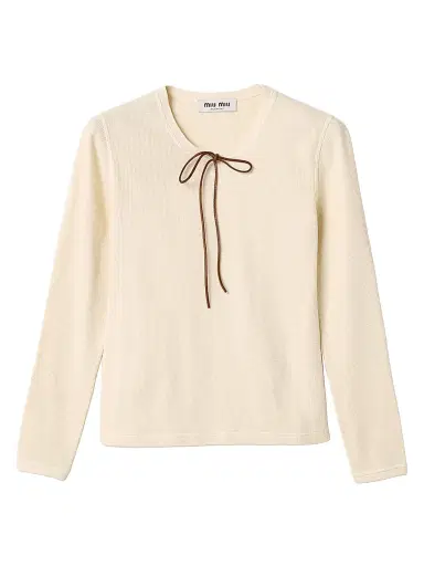 Miu Miu Women's Cotton T-Shirt | Thumbnail 1