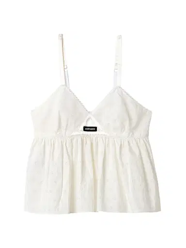 Miu Miu Women's Slubbed Eyelet Poplin Top - White - Size 8 | Thumbnail 1 Miu Miu Women's Slubbed Eyelet Poplin Top - White - Size 8 | Thumbnail 1