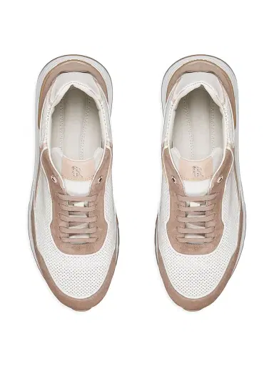 Stefano Ricci Men's Calfskin Leather Sneakers - Brown Multi - Size 12 | Thumbnail 4 Stefano Ricci Men's Calfskin Leather Sneakers - Brown Multi - Size 12 | Thumbnail 4