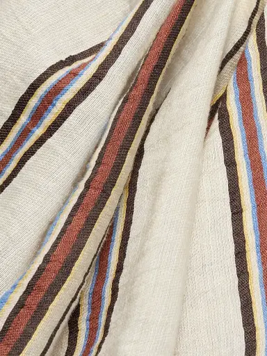 A.L.C. Women's Rhodes Striped Linen-Blend Midi-Skirt | Thumbnail 7 A.L.C. Women's Rhodes Striped Linen-Blend Midi-Skirt | Thumbnail 7