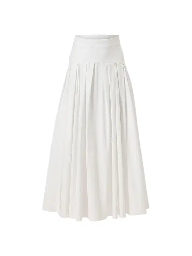 Carolina Herrera Women's Cabana Drop-Waist Stretch-Cotton Midi-Skirt - White