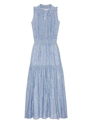 Rails Women's Alessi Striped Linen-Blend Maxi Dress - Barletta Stripe | Thumbnail 1