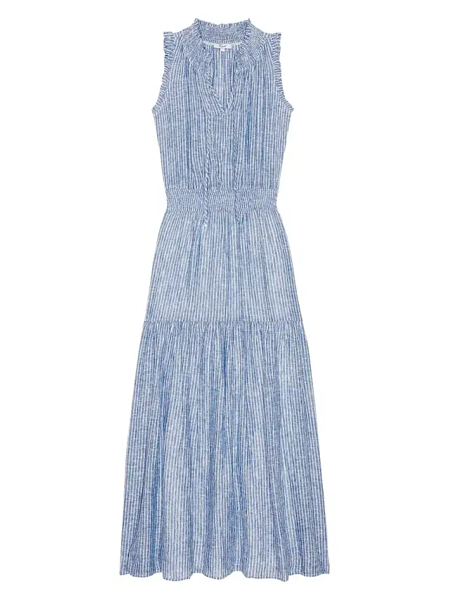 Rails Women's Alessi Striped Linen-Blend Maxi Dress - Barletta Stripe