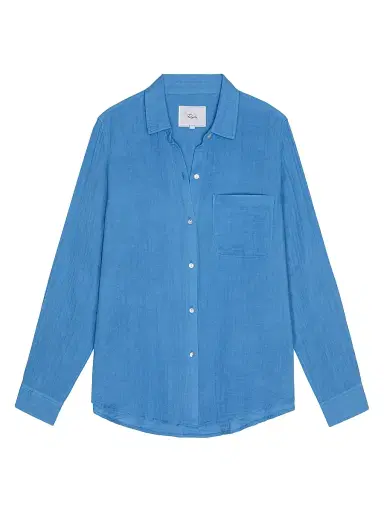 Rails Women's Ellis Cotton Shirt - French Blue | Thumbnail 1 Rails Women's Ellis Cotton Shirt - French Blue | Thumbnail 1