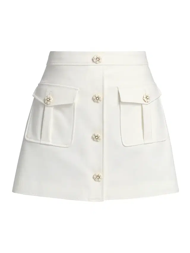 Ramy Brook Women's Briella Cotton-Blend Miniskirt -