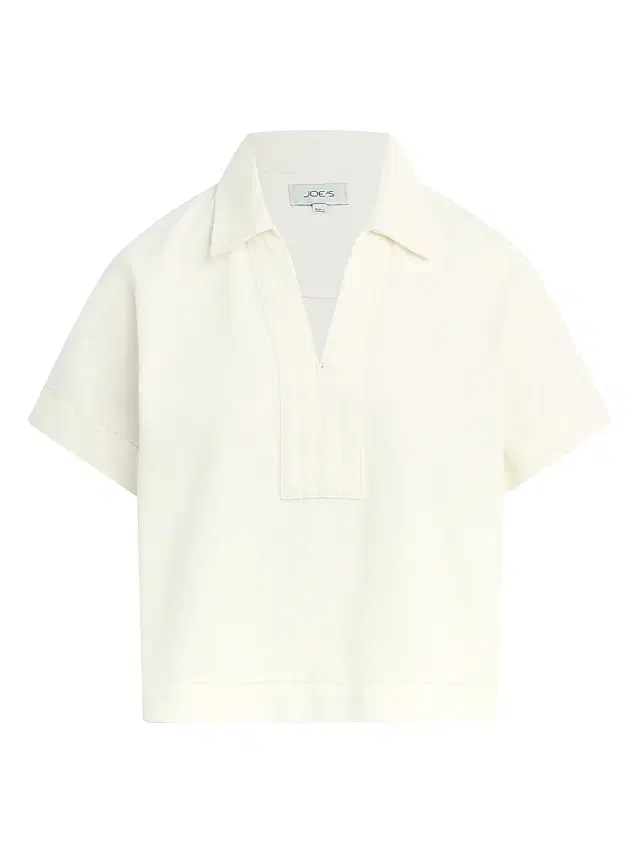 Joe's Jeans Women's The Lillian Denim Popover Shirt - Milk