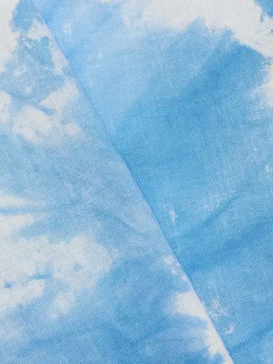 Elisamama Women's Toki Tie-Dye Midi-Shirtdress - Light Blue Tie Dye - Size XL | Thumbnail 7