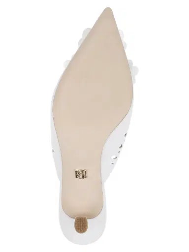 BADGLEY MISCHKA Women's Oriana 65MM Laser Cut Mules | Thumbnail 6