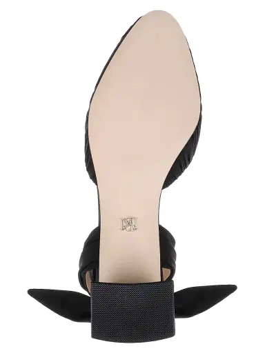 BADGLEY MISCHKA Women's Ofelia 50MM Pumps - Black Fabric - Size 9 | Thumbnail 6