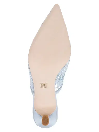 BADGLEY MISCHKA Women's Oaklyn 75MM Lace Mules | Thumbnail 6 BADGLEY MISCHKA Women's Oaklyn 75MM Lace Mules | Thumbnail 6