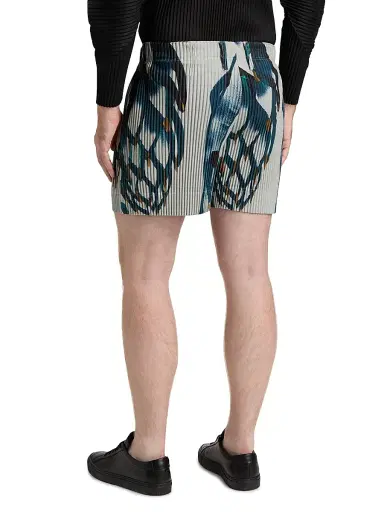 Homme Plissé Issey Miyake Men's Fruits & Vegetables Shorts | Thumbnail 5 Homme Plissé Issey Miyake Men's Fruits & Vegetables Shorts | Thumbnail 5