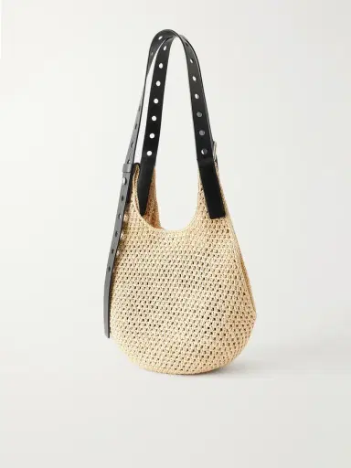 Loewe Paula's Ibiza Leather-Trimmed Woven Raffia Tote Bag - Men | Thumbnail 4 Loewe Paula's Ibiza Leather-Trimmed Woven Raffia Tote Bag - Men | Thumbnail 4