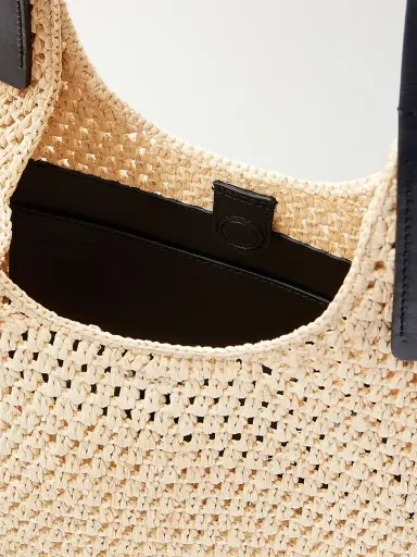 Loewe Paula's Ibiza Leather-Trimmed Woven Raffia Tote Bag - Men | Thumbnail 6 Loewe Paula's Ibiza Leather-Trimmed Woven Raffia Tote Bag - Men | Thumbnail 6