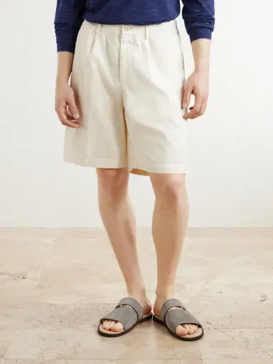 Brunello Cucinelli Straight-Leg Cotton Bermuda Shorts - Men | Thumbnail 3