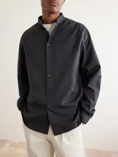 Brunello Cucinelli Cotton-Twill Shirt - Men | Thumbnail 3