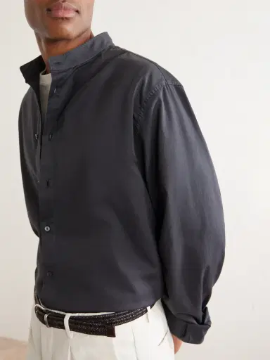 Brunello Cucinelli Cotton-Twill Shirt - Men | Thumbnail 5