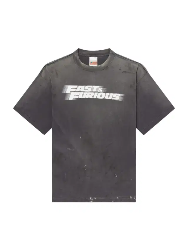 Fast & Furious Paint-Splattered Printed Cotton-Jersey T-Shirt - Men