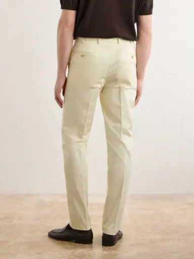 De Petrillo Tapered Cotton-Twill Suit Trousers - Men | Thumbnail 4 De Petrillo Tapered Cotton-Twill Suit Trousers - Men | Thumbnail 4